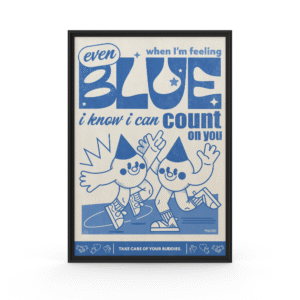 Plakat FEELING BLUE