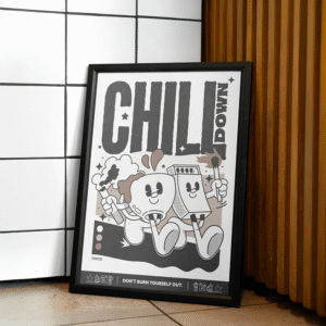 Plakat CHILL DOWN