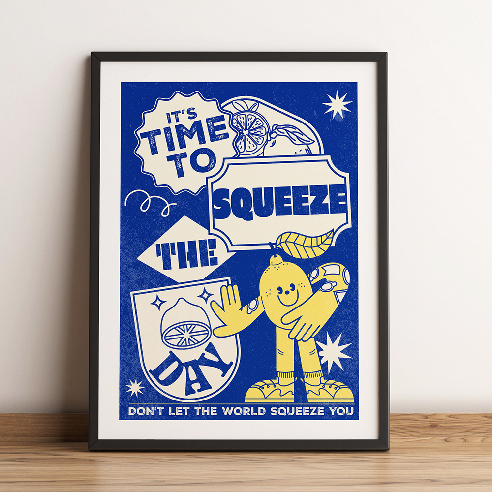 Plakat SQUEEZE THE DAY - obrazek 2
