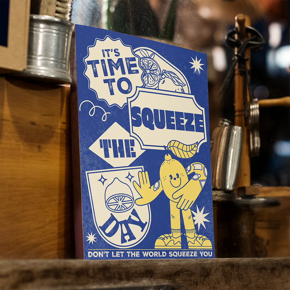 Plakat SQUEEZE THE DAY - obrazek 3