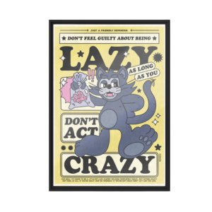 Plakat LAZY CRAZY
