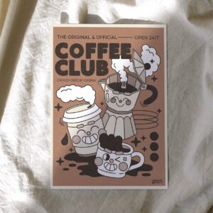 Plakat COFFEE CLUB