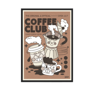 Plakat COFFEE CLUB